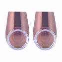 Picture of 2pc -12oz  Stainless Steel Copper Plated Wine Tumbler's w/ lid